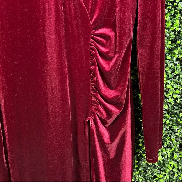 FASHION NOVA | Velvet Maxi Dress - Picture 12 of 15